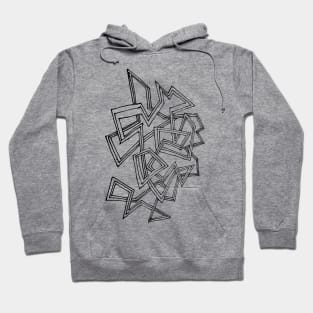 Minimal Abstract Hoodie